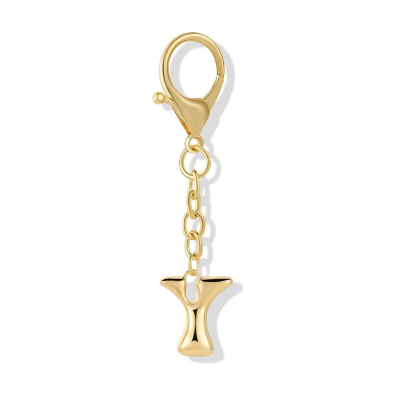 Bubble Initial Letter - Bag Charm - Image 26