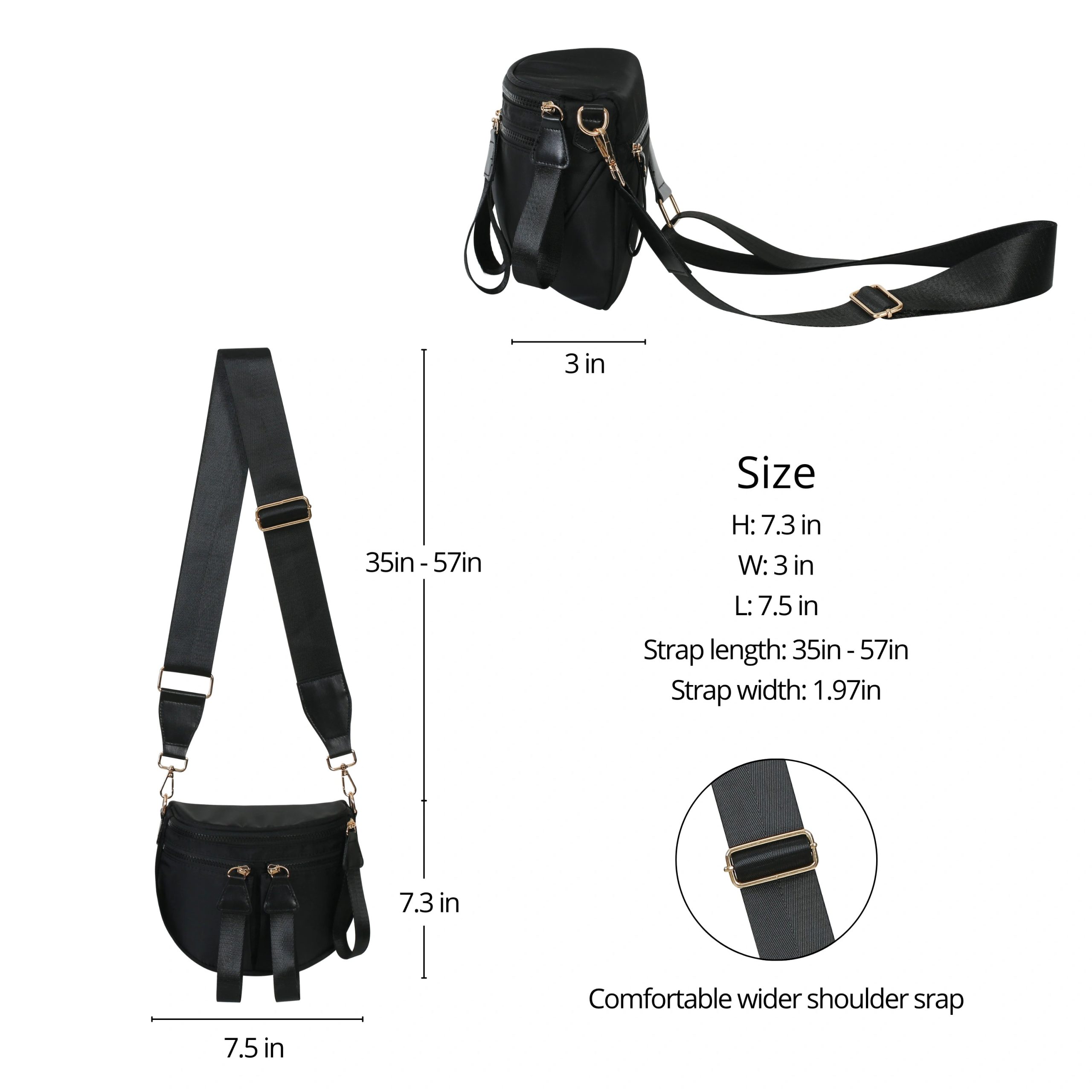 Mini GoFree - The Half-Size Crossbody - Image 11